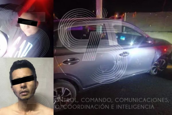 Los detenidos en Tlaxcala fueron Samuel "N", Karina "N" y Jesús "N", quienes se identificaron como miembros de la banda "Los Locos Adams"