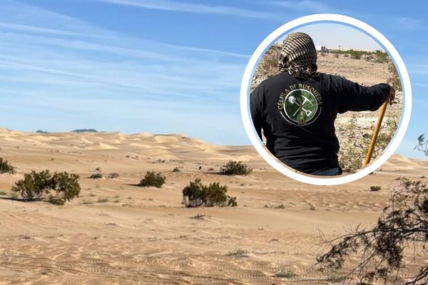 Colectivos informaron que regresarán acompañados por autoridades de Mexicali para la recuperación formal de los restos humanos