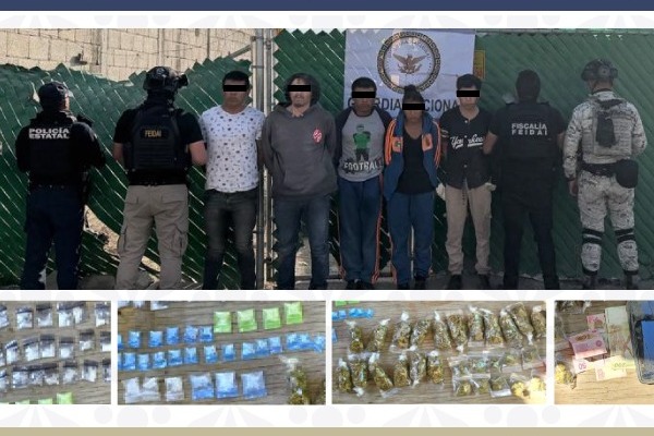 Los 6 detenidos presuntamente generaban violencia principalmente en las colonias México 83, Jorge Murad y San Aparicio de la ciudad de Puebla