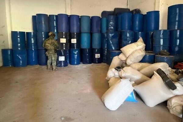 Autoridades federales desmantelaron en Guerrero un laboratorio clandestino de alta capacidad para la elaboración de drogas sintéticas