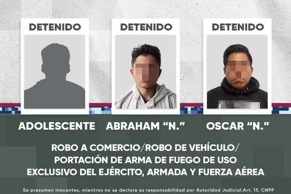 Elementos de la Policía de la Ciudad fueron alertados respecto de un robo a comercio con violencia en la colonia San Rafael Oriente