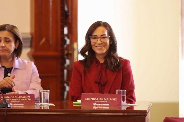 Mónica Silva mencionó que la construcción de las viviendas en Xochimehuacán da cumplimiento a la recomendación 169/2023 de la CNDH
