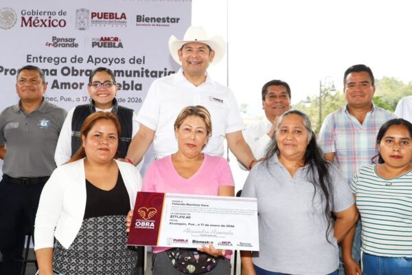 Obra Comunitaria recibirá en 2026 presupuesto de 1,500 mdp; para 2027 aumentará a 2 mil mdp