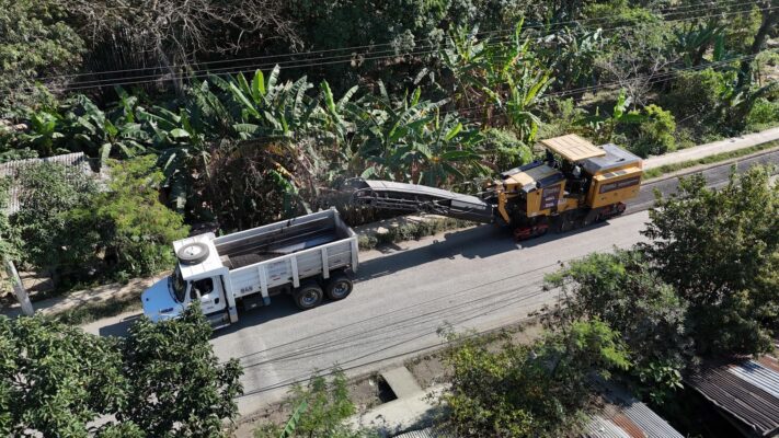 Gobierno de Puebla inicia rehabilitación de la carretera La Ceiba–La Unión, afectada por lluvias de octubre de 2025