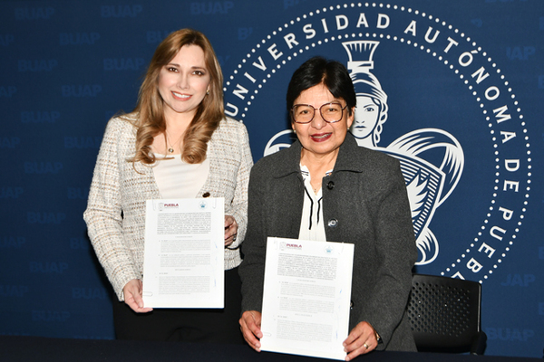 BUAP firma convenio con el DIF Estatal para atención de hijos e hijas de estudiantes universitarios