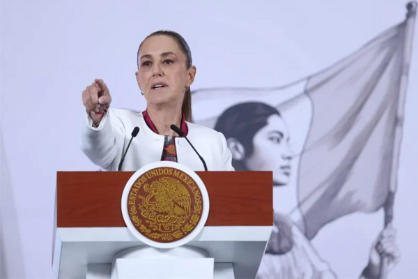 Claudia Sheinbaum urgió este lunes a la ONU y a la OEA a garantizar la soberanía nacional y la autodeterminación de los pueblos