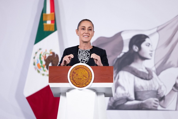 A nivel nacional los homicidios dolosos disminuyeron 42%, al pasar de un promedio diario de 86.9 a 50.9 víctimas, dijo Sheinbaum Pardo