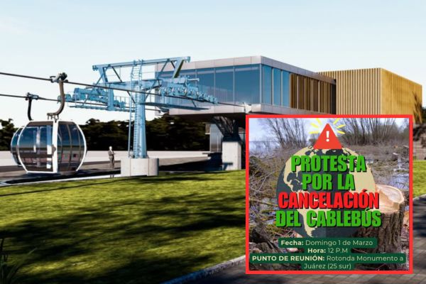 Red de Mujeres y Disidencias en bici convoca a protesta contra el Cablebús el 1 de marzo