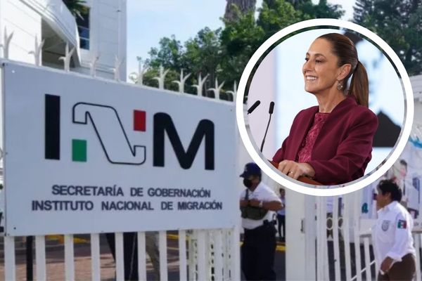 La mandataria presentará en breve una iniciativa de reforma legal para modificar el nombre del INM a Instituto de Movilidad Humana