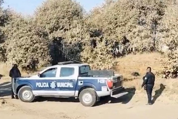 La mañana de este 16 de febrero fueron localizados los cadáveres con huellas de violencia en el barrio de San Nicolás, San Pablo del Monte