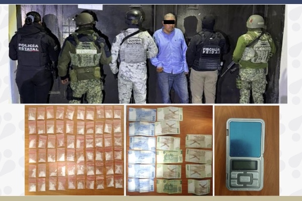 La FGE llevó a cabo un cateo en un inmueble del municipio de Huaquechula por su probable relación con delitos contra la salud