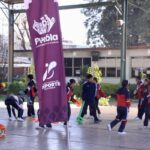 Se realizó una nueva jornada del Circuito Deportivo Itinerante en la Escuela Secundaria Técnica No. 2 Francisco I. Madero en La Libertad