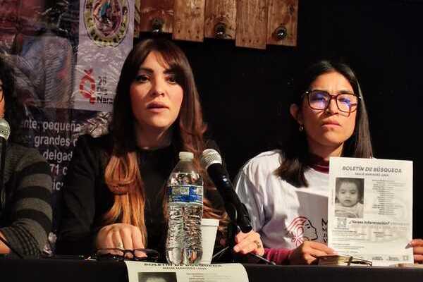 Angélica Luna sigue sin ningún indicio de su hijo Malik, a pesar de que la semana pasada un juez vinculó a proceso a su padre presunto agresor