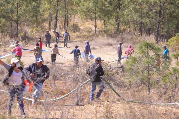 El Gobierno de Puebla informó que el incendio en el municipio de Vicente Guerrero se encuentra controlado y tiene un 90% de liquidación