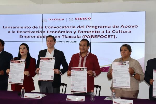 El Programa de Apoyo a la Reactivación Económica de Tlaxcala busca consolidar proyectos productivos mediante apoyo financiero y capacitación