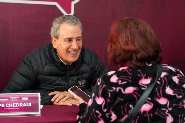 Se realizó una jornada de "Día del Pueblo, La Capital te Escucha" con vecinas y vecinos del Infonavit Villa Frontera, en Puebla capital