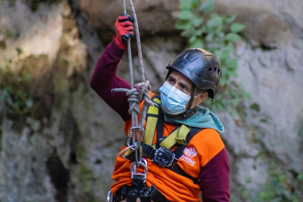 Se impartió una capacitación especializada en técnicas y maniobras de seguridad para trabajos en alturas al personal del OOSL de Puebla