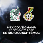 Este miércoles se confirmó que el encuentro de la Selección ante Ghana, programado para el 22 de mayo, se jugará en el Estadio Cuauhtémoc