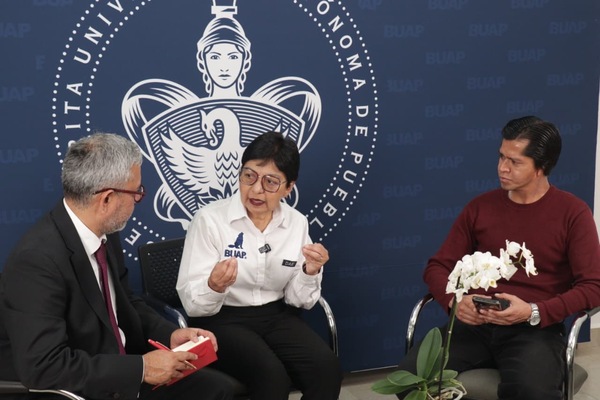 El viernes pasado, la rectora de la BUAP, la doctora Lilia Cedillo, recibió al equipo de En línea noticias y El Heraldo de Puebla