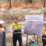 Eco Parque Flor del Bosque contará con área acuática y 15 cabañas más; realizan supervisión de obras