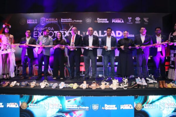 Puebla realiza Primera Expo Textil y Calzado 2026 en el Centro de Convenciones; estará hasta el 23 de febrero