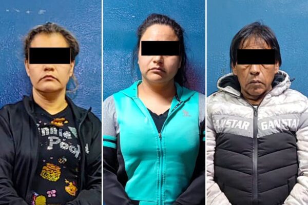 Detiene SSP Puebla a dos mujeres y un hombre con tres kilos de marihuana en la colonia El Cerrito