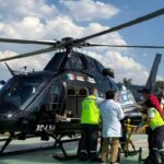 Recién nacida es trasladada de la ciudad de Puebla al Instituto Nacional de Cardiología de Cdmx