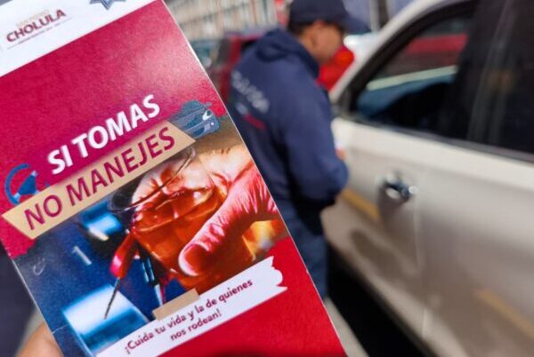 San Pedro Cholula van por cero accidentes por alcohol: Ayuntamiento lanza programa de conductor designado
