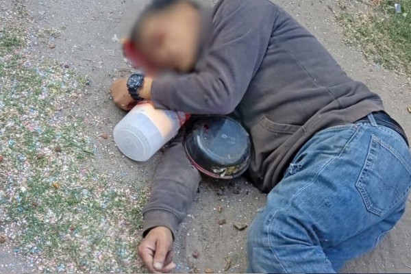 Sicarios a bordo de una motocicleta asesinan a un hombre en San Martín Texmelucan