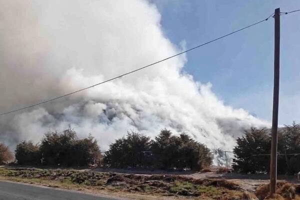 SMA Tlaxcala levanta parcialmente contingencia ambiental por incendio de basurero en San José Chiapa
