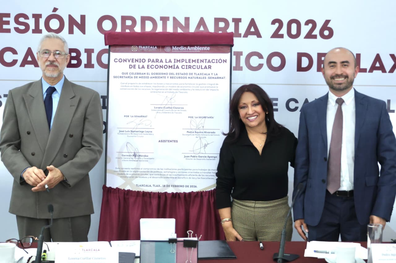 Presentan Sistema Estatal de Información sobre el Cambio Climático del Estado de Tlaxcala