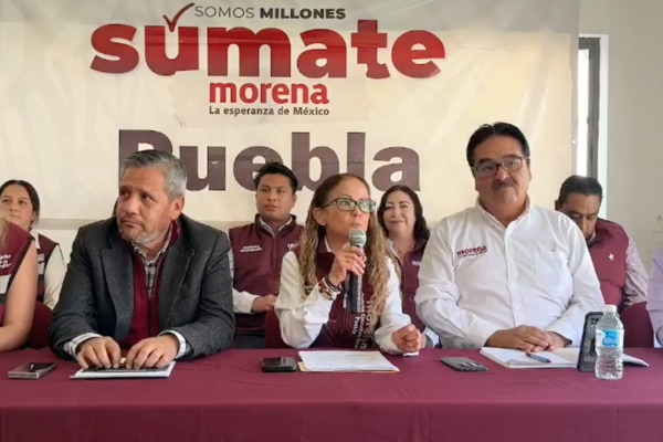 La Presidenta de MORENA Puebla, Olga Romero Garci-Crespo, mostró su apoyo a la Reforma Electoral, así lo señaló en una conferencia