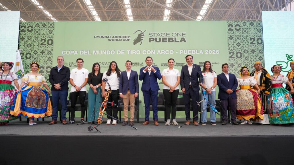 Del 7 al 12 de abril se realizará la Copa del Mundo de Tiro con Arco Puebla 2026