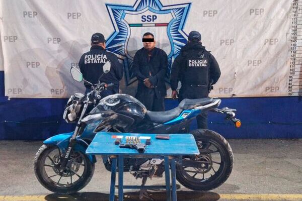 La Secretaría de Seguridad Pública de Puebla detuvo a un hombre identificado como generador de violencia en la mixteca poblana