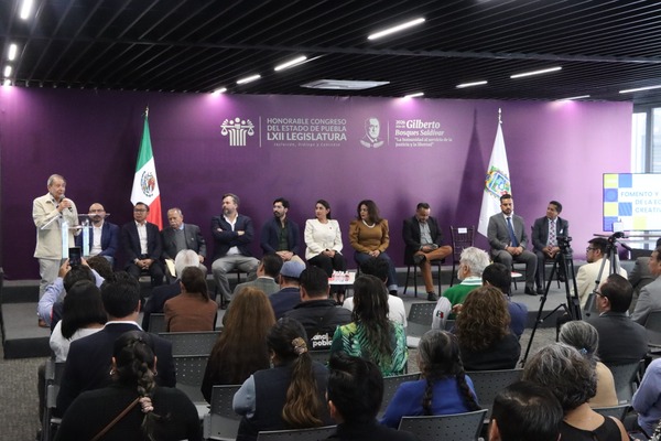 Se llevó a cabo la Consulta Ciudadana para la construcción de la Ley de Industrias Creativas de Puebla, en un espacio de parlamento abierto
