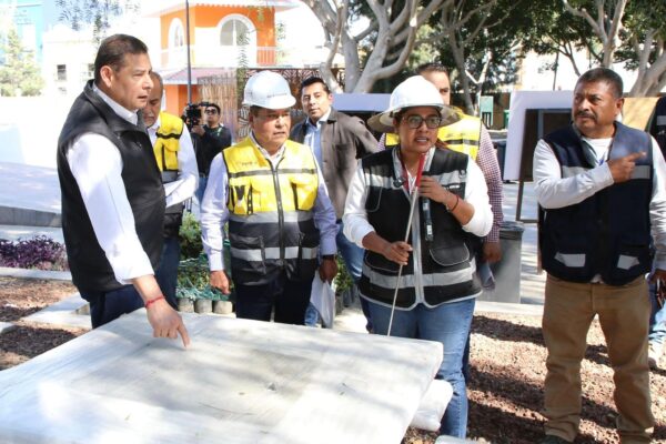 Avanzan trabajos de rehabilitación en el Paseo Bravo y de imagen urbana en 11 y 13 Sur: Gobierno de Puebla