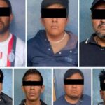 Ellos son los siete detenidos por agredir a personal de la Secretaría de Movilidad en Puebla