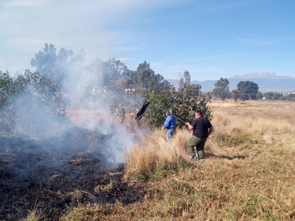Protección civil de Tlaxcala alerta sobre riesgos por incendios en temporada de calor