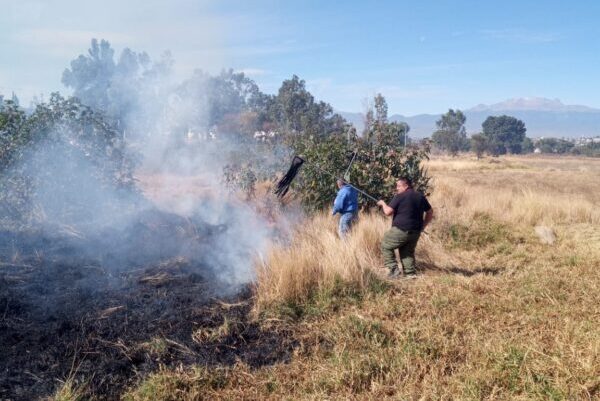 Protección civil de Tlaxcala alerta sobre riesgos por incendios en temporada de calor